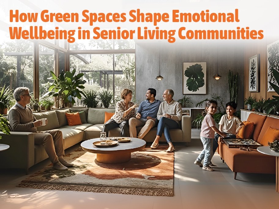 How Green Spaces Shape Emotional Well-being in Senior Living Communities