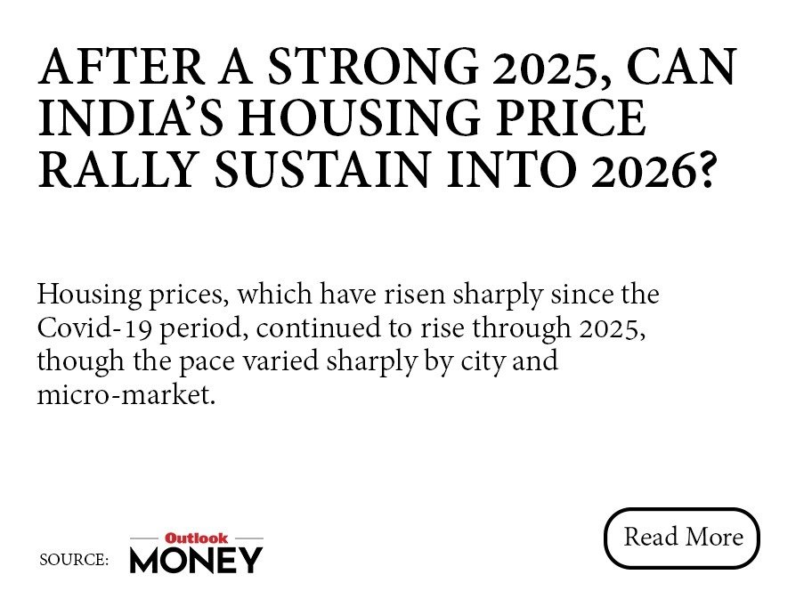 After A Strong 2025, Can India’s Housing Price Rally Sustain Into 2026?